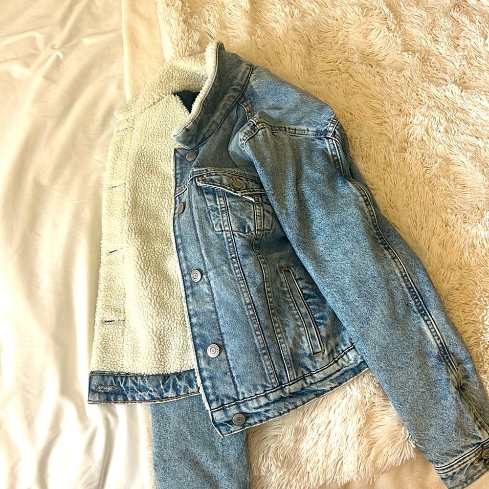 Aeropostale fleece lined Jean Jacket